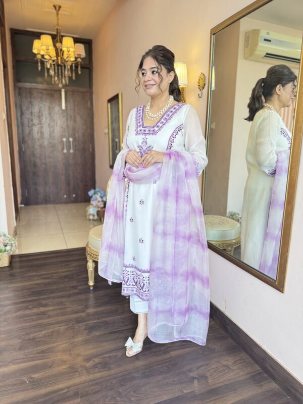 💜mal chanderi lavender