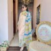 peach mal chanderi