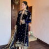 royal midnight velvet suit