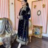 royal midnight velvet suit