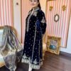 royal midnight velvet suit