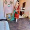 mehr rust velvet suit